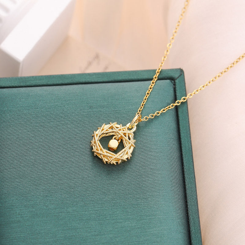Aurex Geometric Luxe Pendant