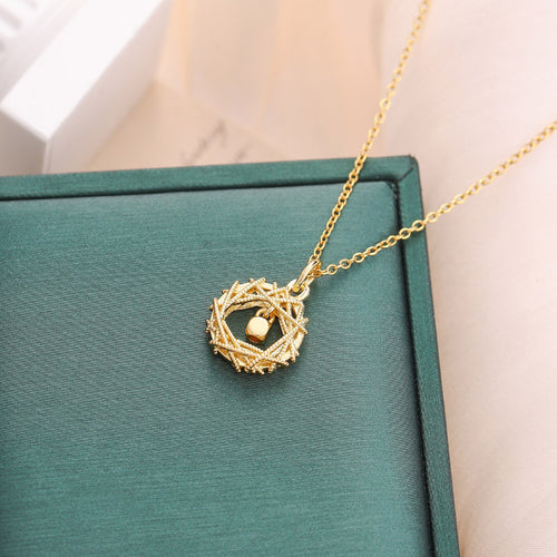 Aurex Geometric Luxe Pendant
