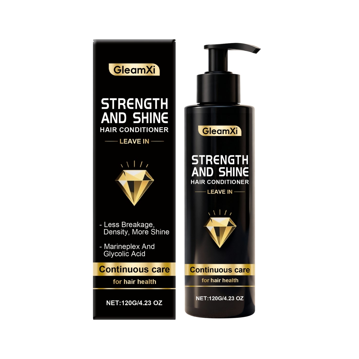 GLEAMXI™ Strength & Shine Leave-In Hair Conditioner