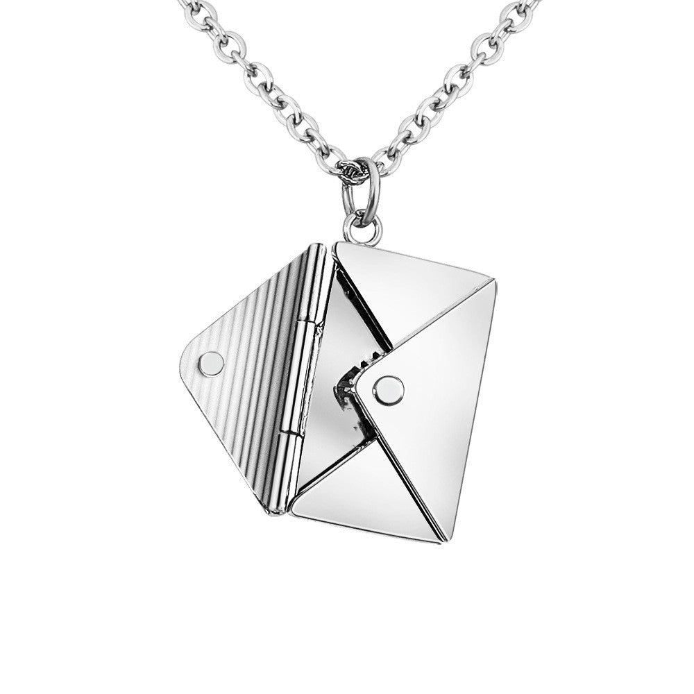 Secret Letter Envelope Necklace