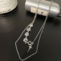 Noctéra Crystal Edge Necklace