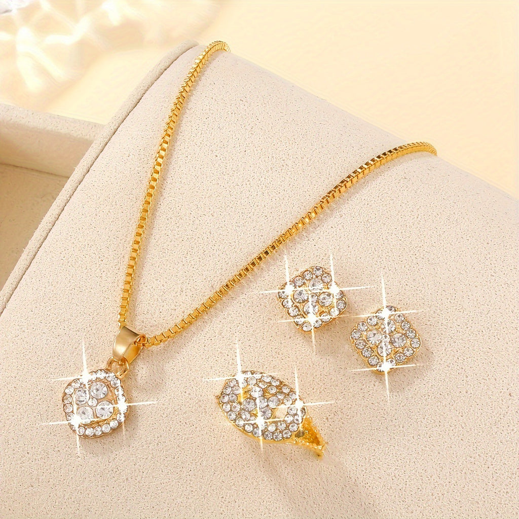 Luxury Jewelry Set – Elegant 3-Piece Collection