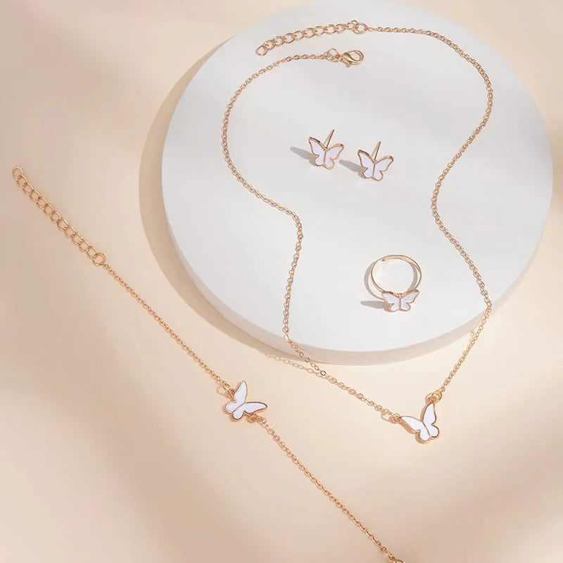 Luxury Butterfly Jewelry Set