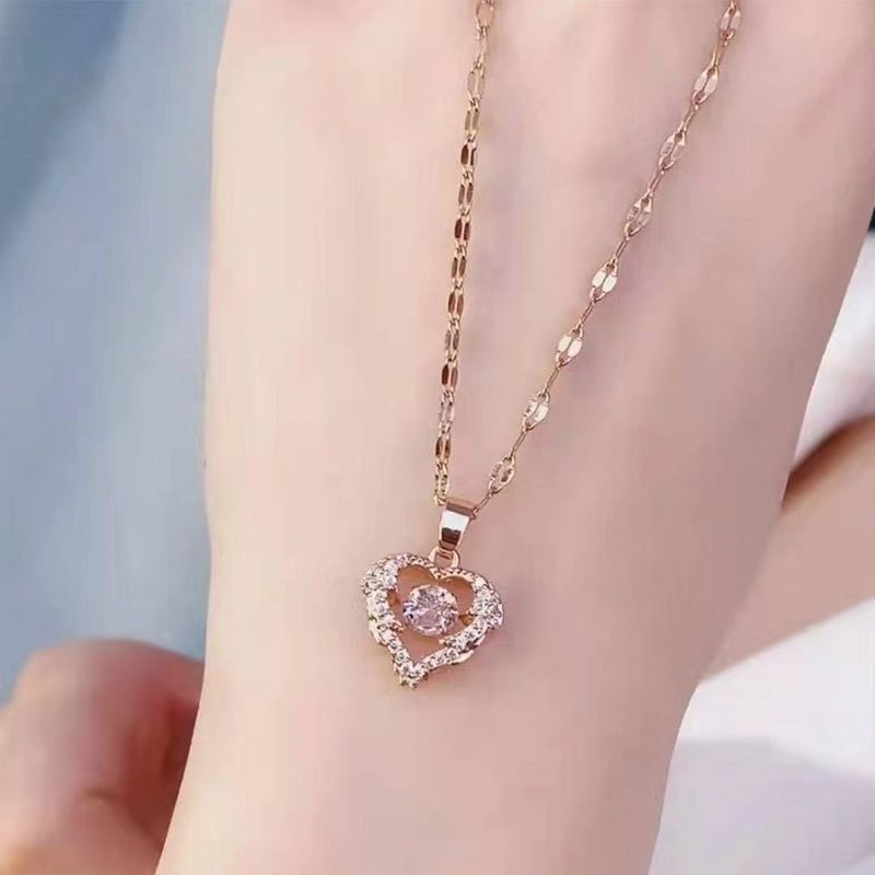 Aurelia Prism Cube Pendant Necklace