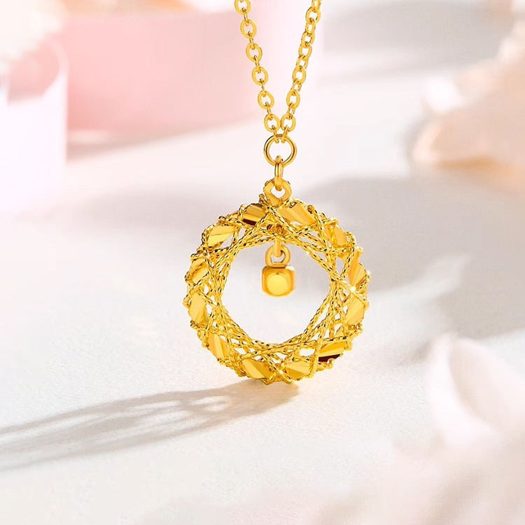 Aurex Geometric Luxe Pendant