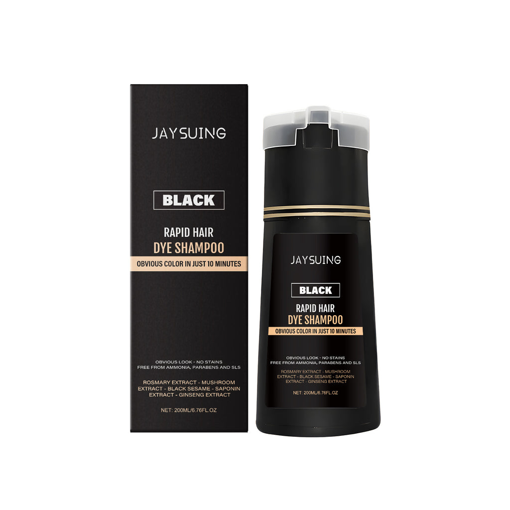 JAYSUING Rapid Hair Dye Shampoo – Instant Coverage (200ml)