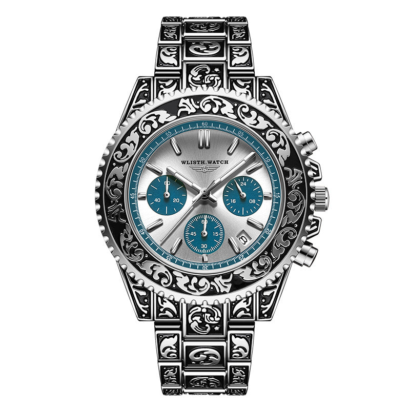 VELTORA™ Royal Obsidian Chronomaster