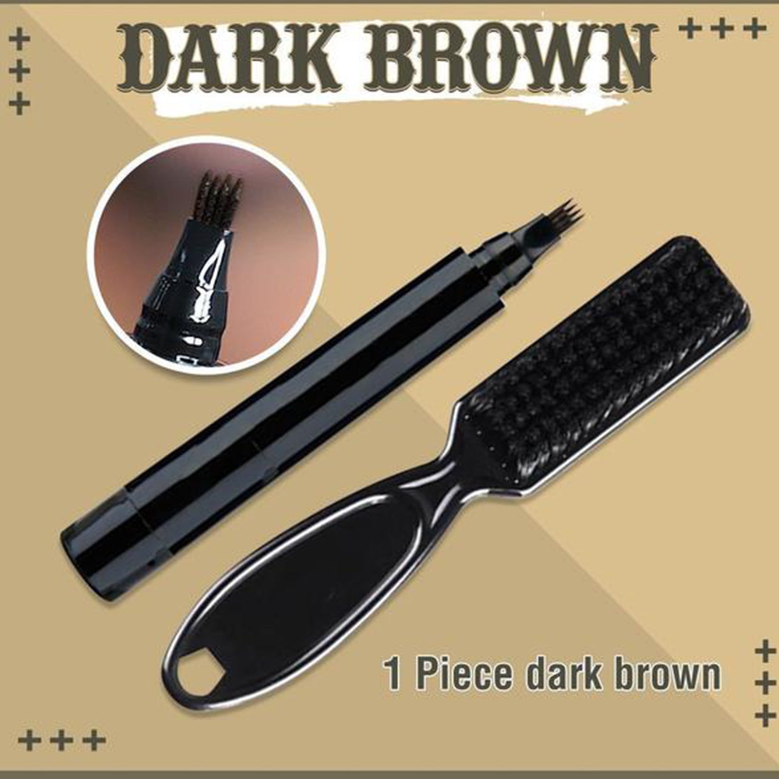 Beard Fill Pen & Brush Set – Instant Beard Thickening Solution