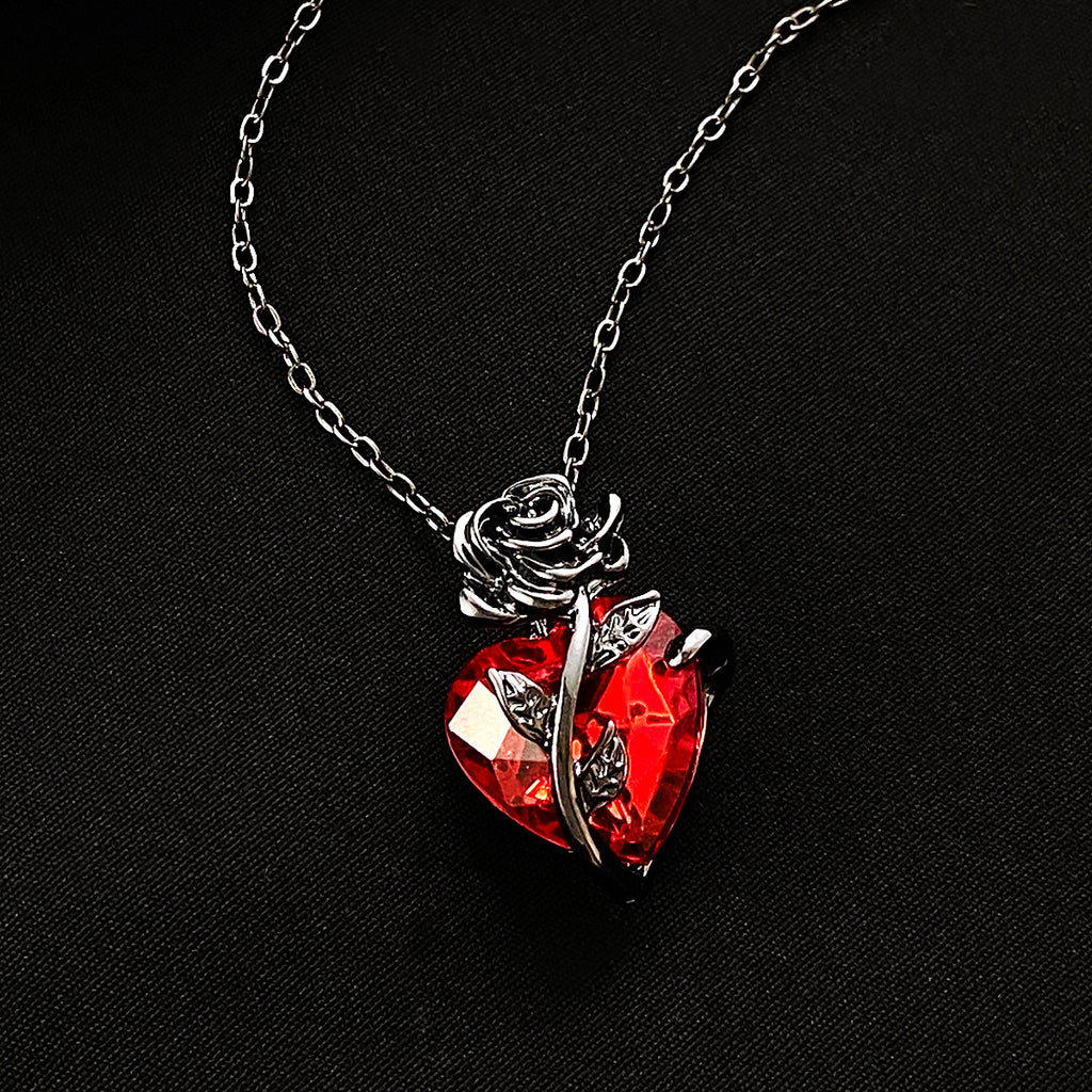 Crystal Heart Necklace