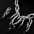 Emerald Crystal Luxury Jewelry Set