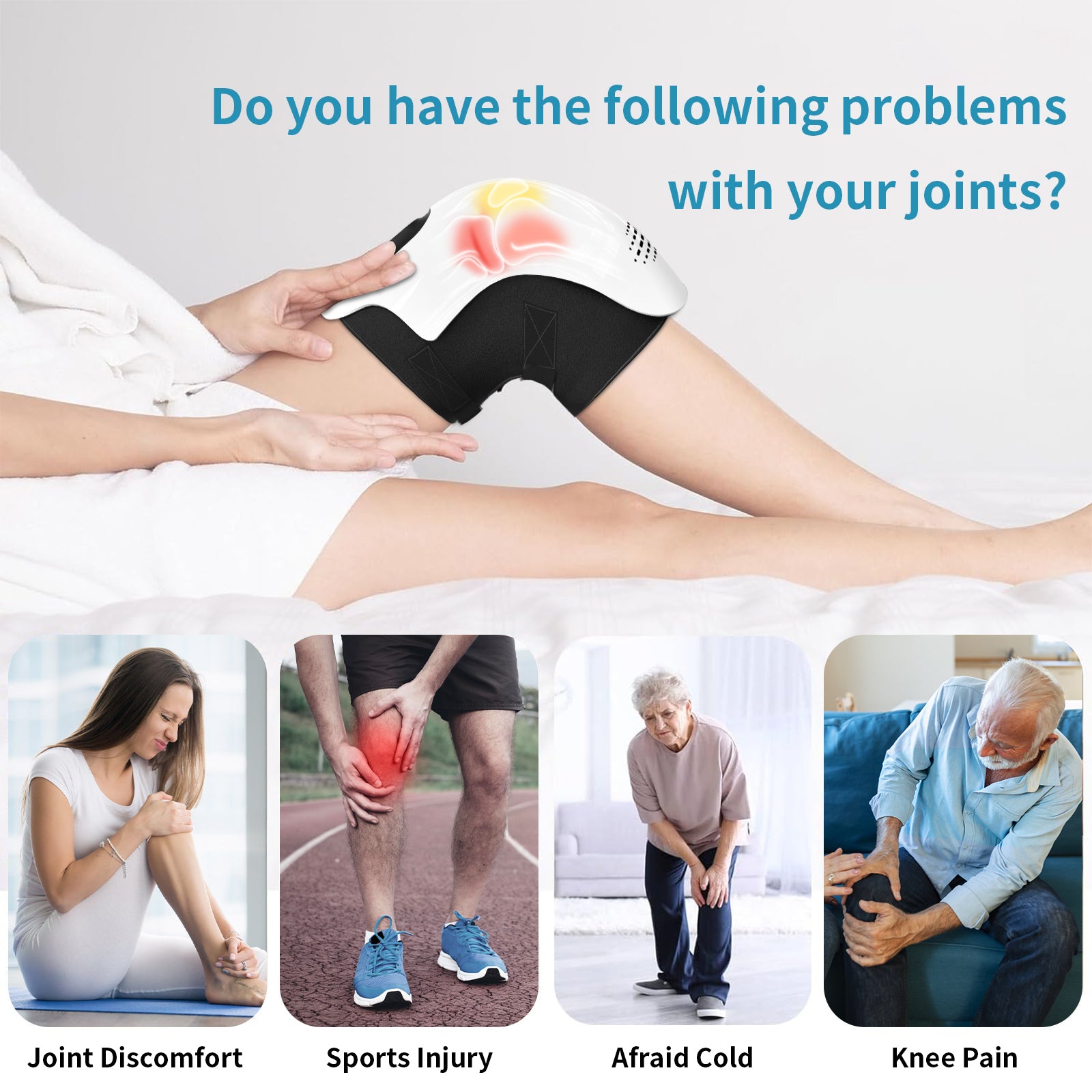 FlexiRelief™ Smart Knee Massager