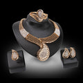 Luxury Gold Statement Jewelry Set