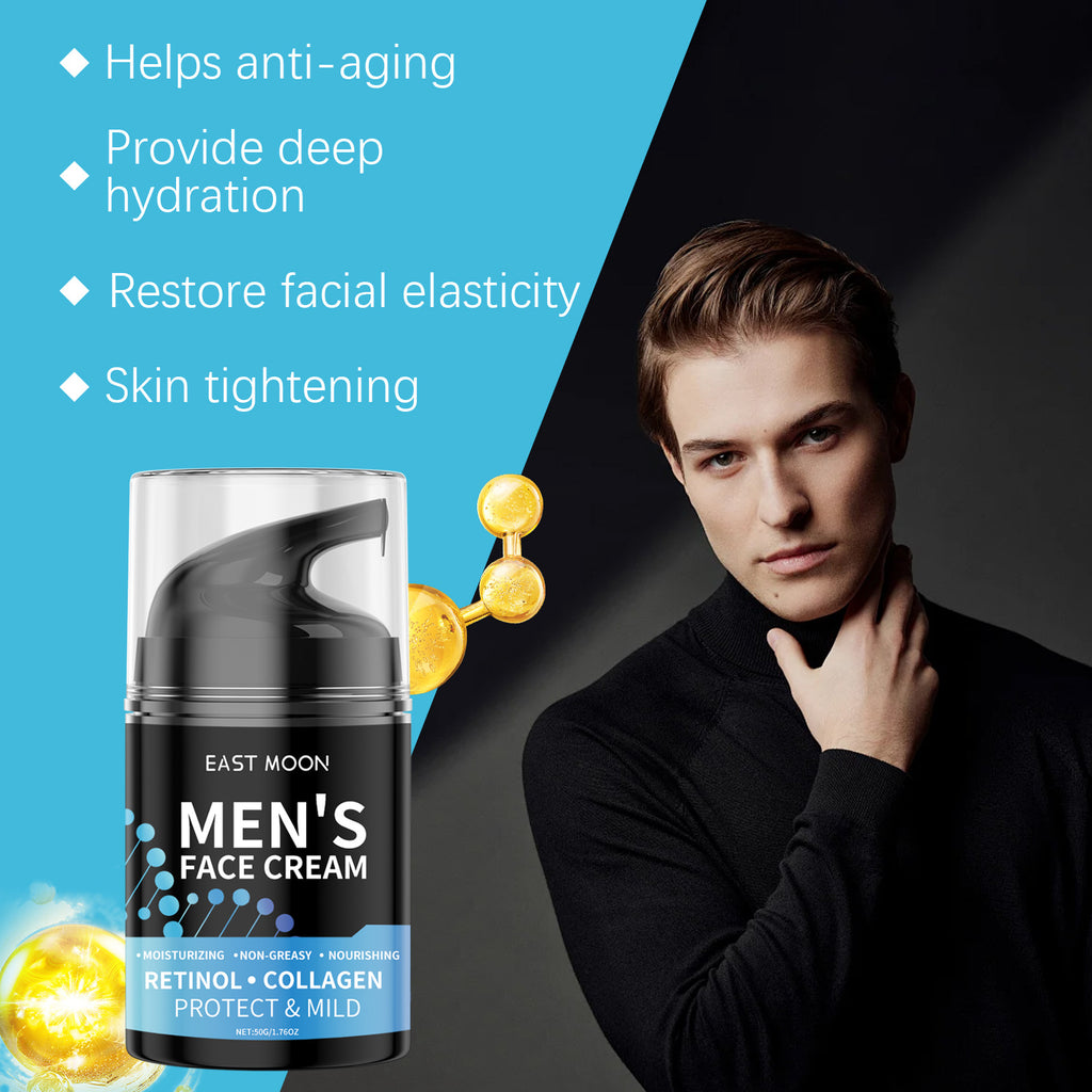 EAST MOON - Men’s Hydrating & Firm Look Face Cream (50g)