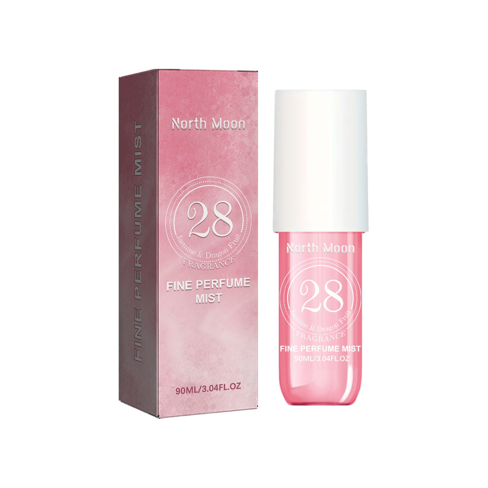 North Moon™ No.28 Fine Perfume Mist – Elegant Long-Lasting Body Fragrance (90ml)