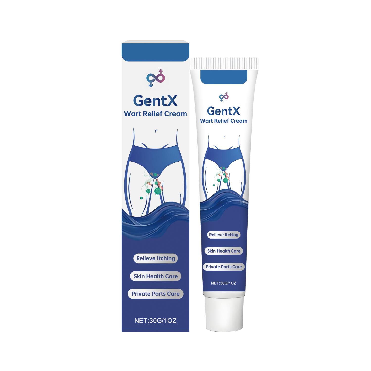 GentX™ Wart Relief Cream – Intimate Care Formula (30g)