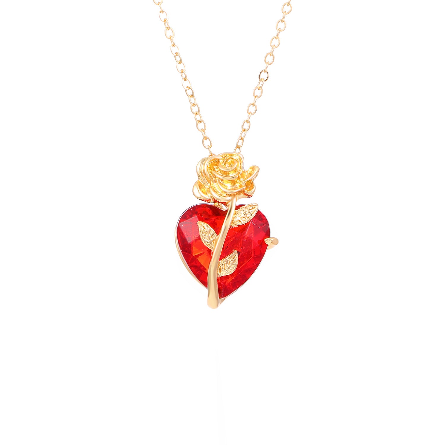 Crystal Heart Necklace