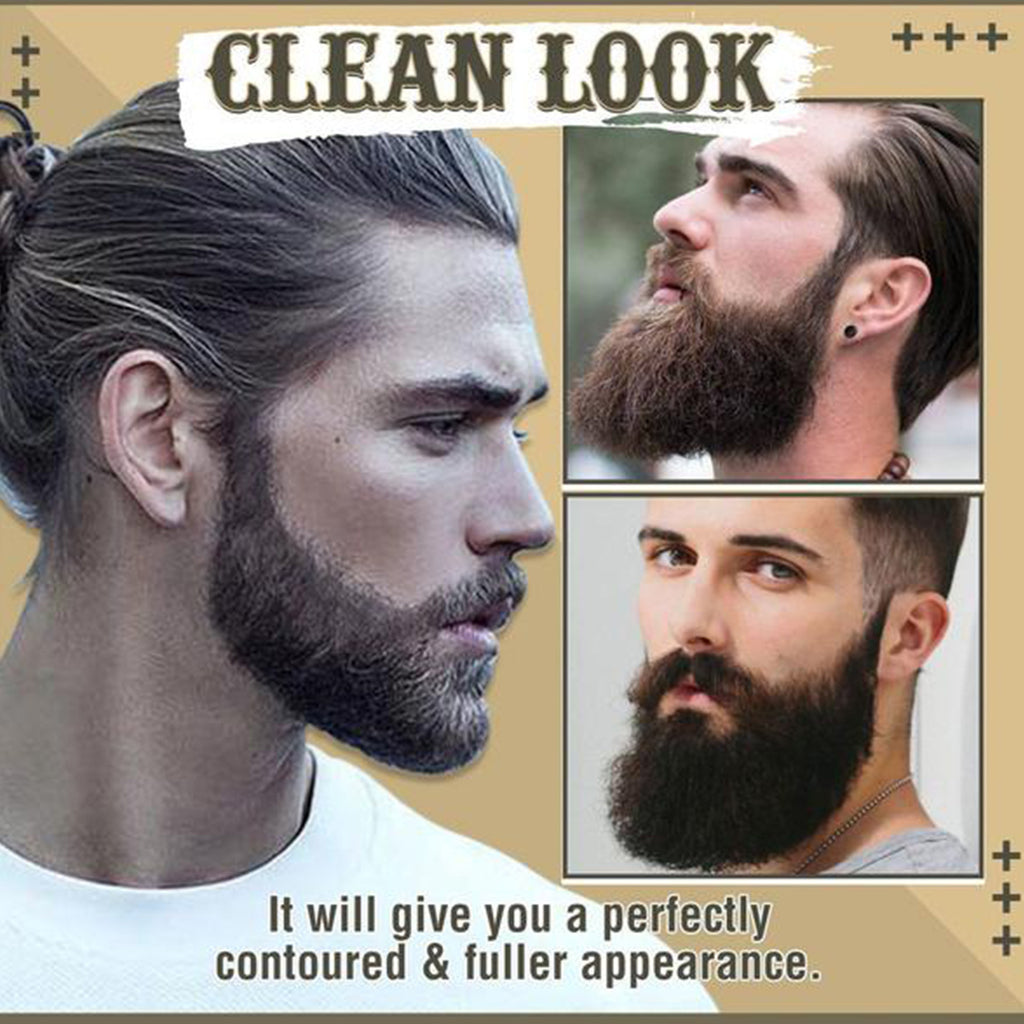 Beard Fill Pen & Brush Set – Instant Beard Thickening Solution