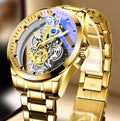EMPYRE™ Gold Skeleton Watch