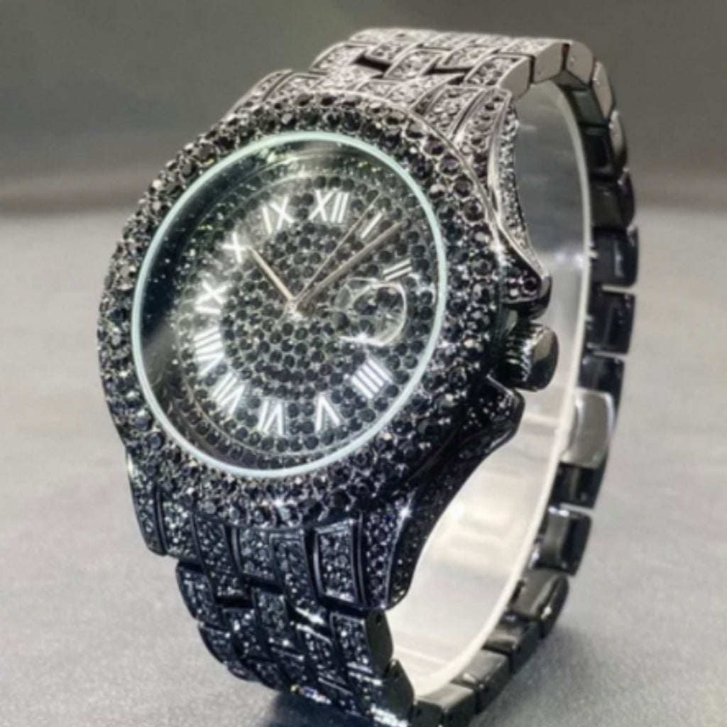 VELTORA™ Royal Diamond Iced Watch