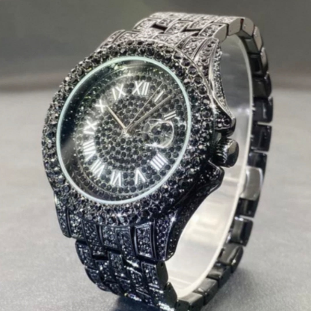 VELTORA™ Royal Diamond Iced Watch