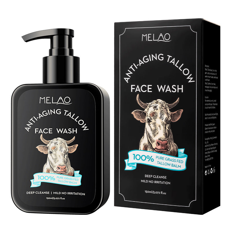MELAO-Men’s Tallow Deep Clean Face Wash