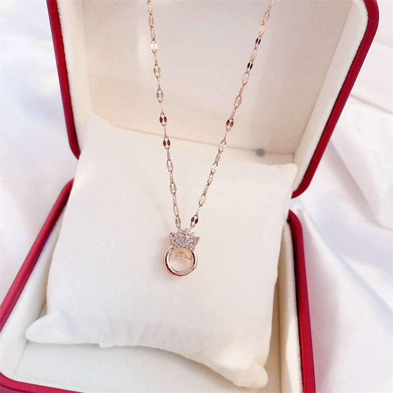 Aurelia Prism Cube Pendant Necklace
