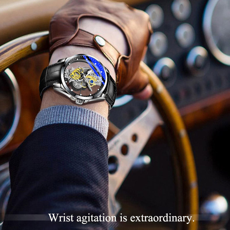 EMPYRE™ Gold Skeleton Watch