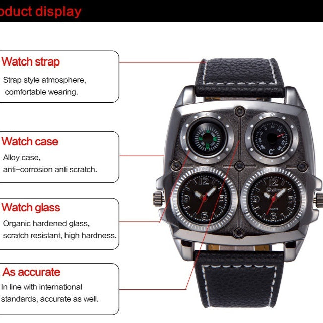 VALKYRON ELITE™ Tactical Chrono Command Watch