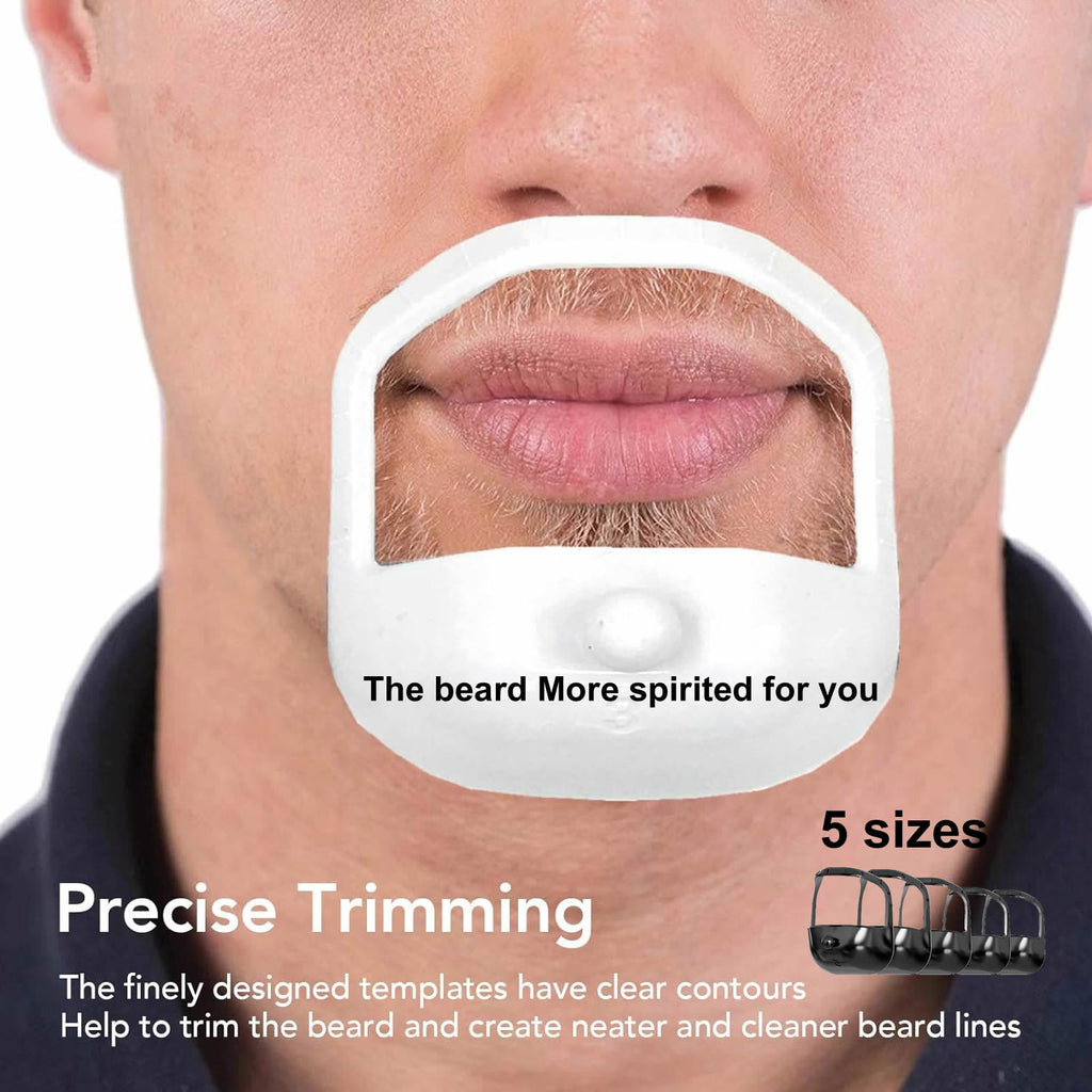 Beard Guide Shaper Kit – Perfect Beard Line Tool (5pcs)
