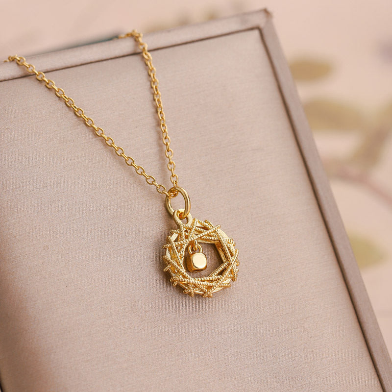 Aurex Geometric Luxe Pendant
