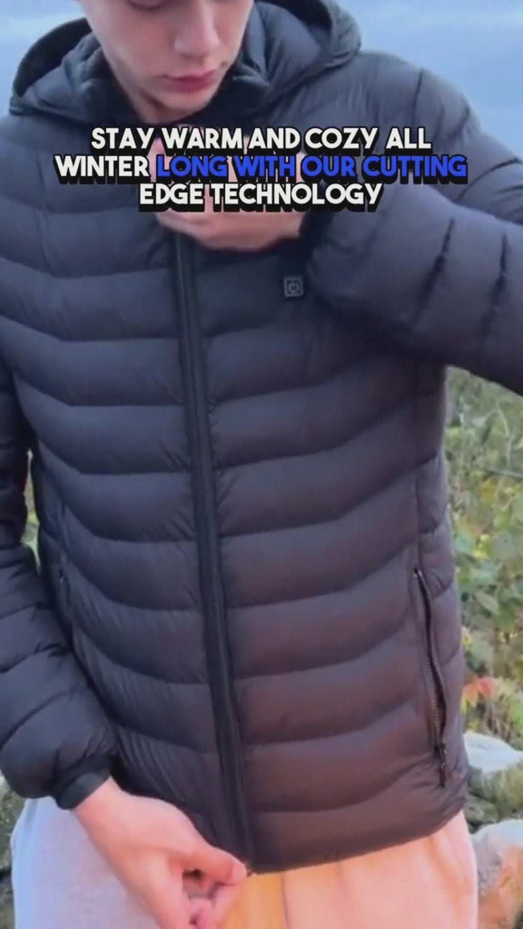 Smart Heated Jacket – Advanced Winter Protection System